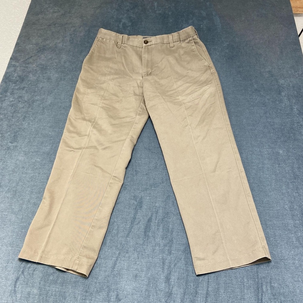 Dockers D3 Chino Pants Mens 34x29 Beige Cotton Classic Fit Straight Leg Comfort